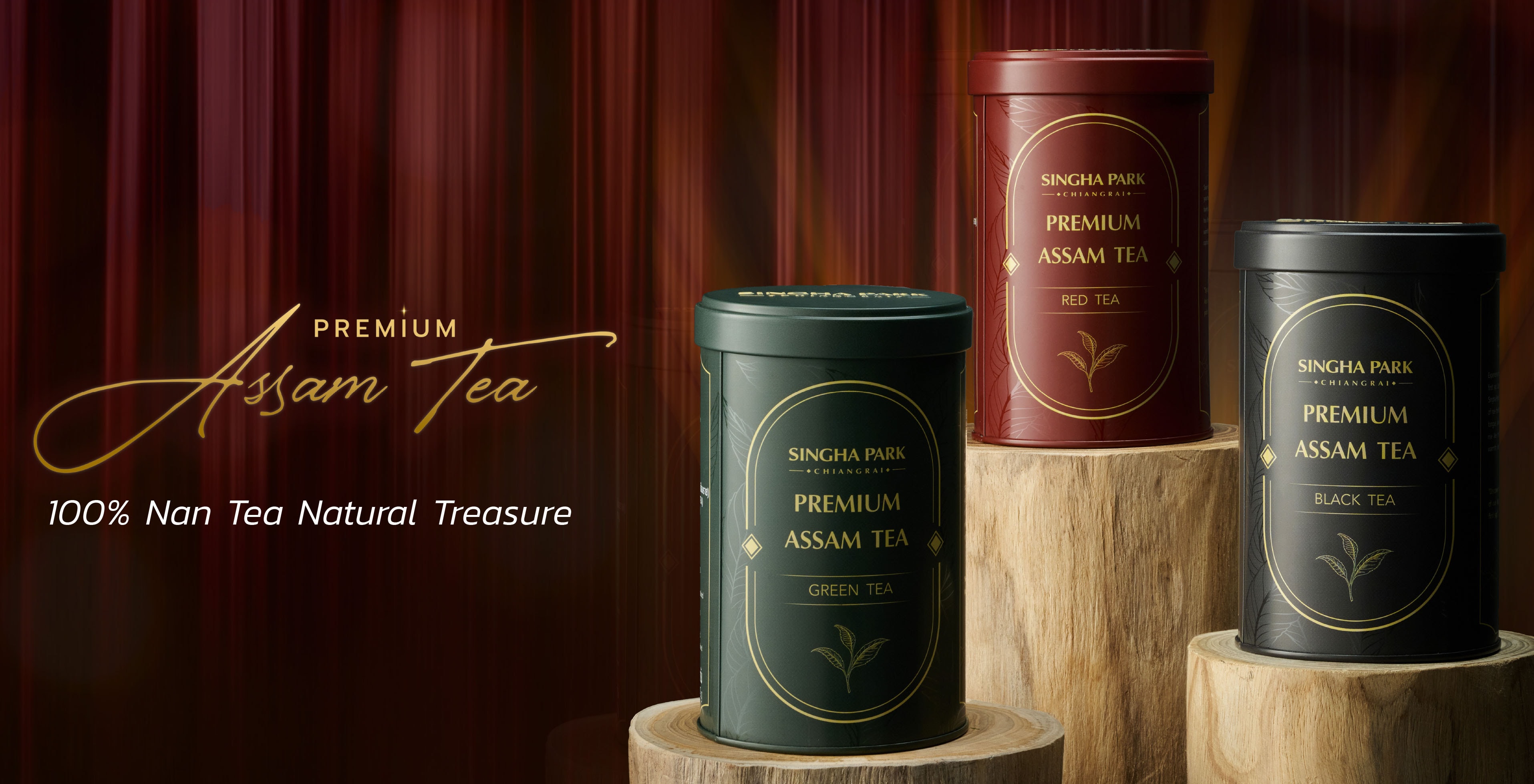 Premium Assam Tea 100% Nan Tea Natural Treasure